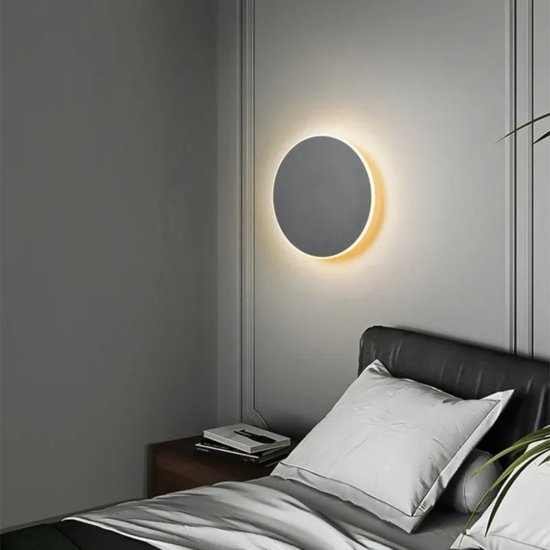 Wandlamp Rond Aluminium LED Nordisch Minimalistisch 10W Ø13 Ø30 Hal Slaapkamer | Restfield